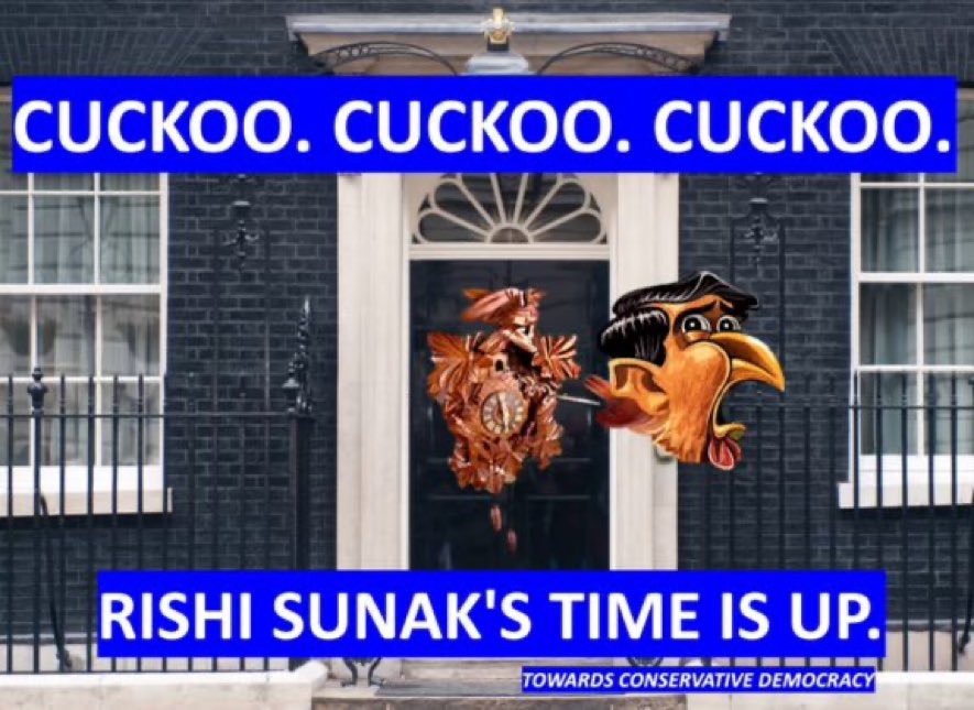 Conservative MPs you are free falling into your very own Blackpool South!
#SinkSunak