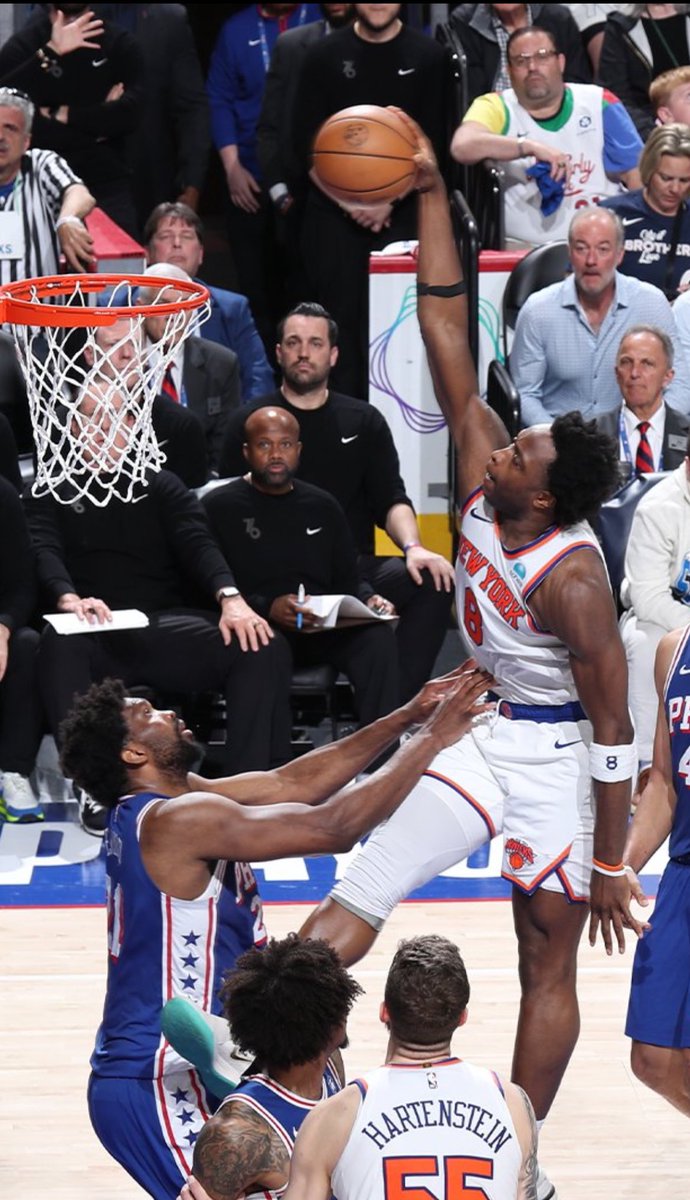 OG!!! That’s a poster 🔥 #knicks #newyorkforever #NBAPlayoffs2024