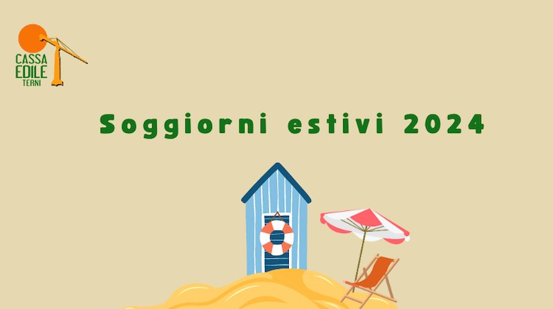 🟥Soggiorni estivi 2024: la Cassa Edile di Terni comunica le modalità per fare domanda | Fillea CGIL UMBRIA filleaumbria.it/eventi-news/so…