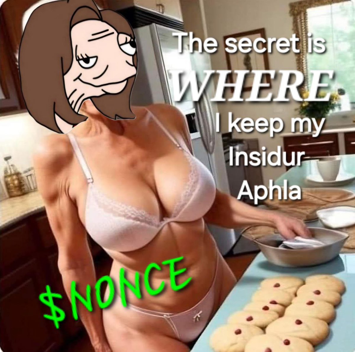 @AshiPeSOLi @NONCEonSOL @CocaineMitchSOL @pualpesoli The secret might be in her Tatas...

#InsidursAlwaysWin 
$NONCE