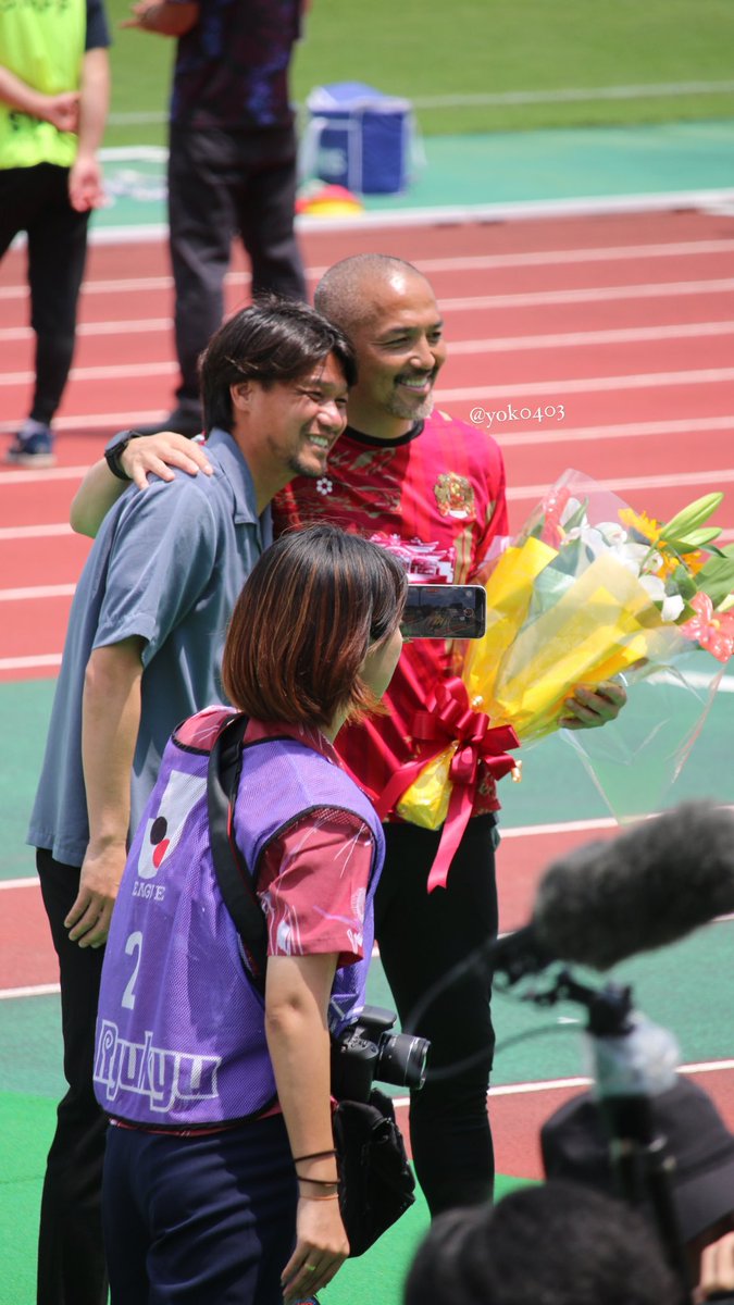 yok0403's tweet image. 観に来てよかった。

#小野伸二
#引退セレモニー
#fcryukyu 
#ryukyu