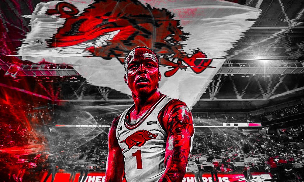 Johnell Davis is a Razorback🐗

I’m ready to see what the number 1 transfer portal player can do for us. I have a feeling he is gonna be a game changer.