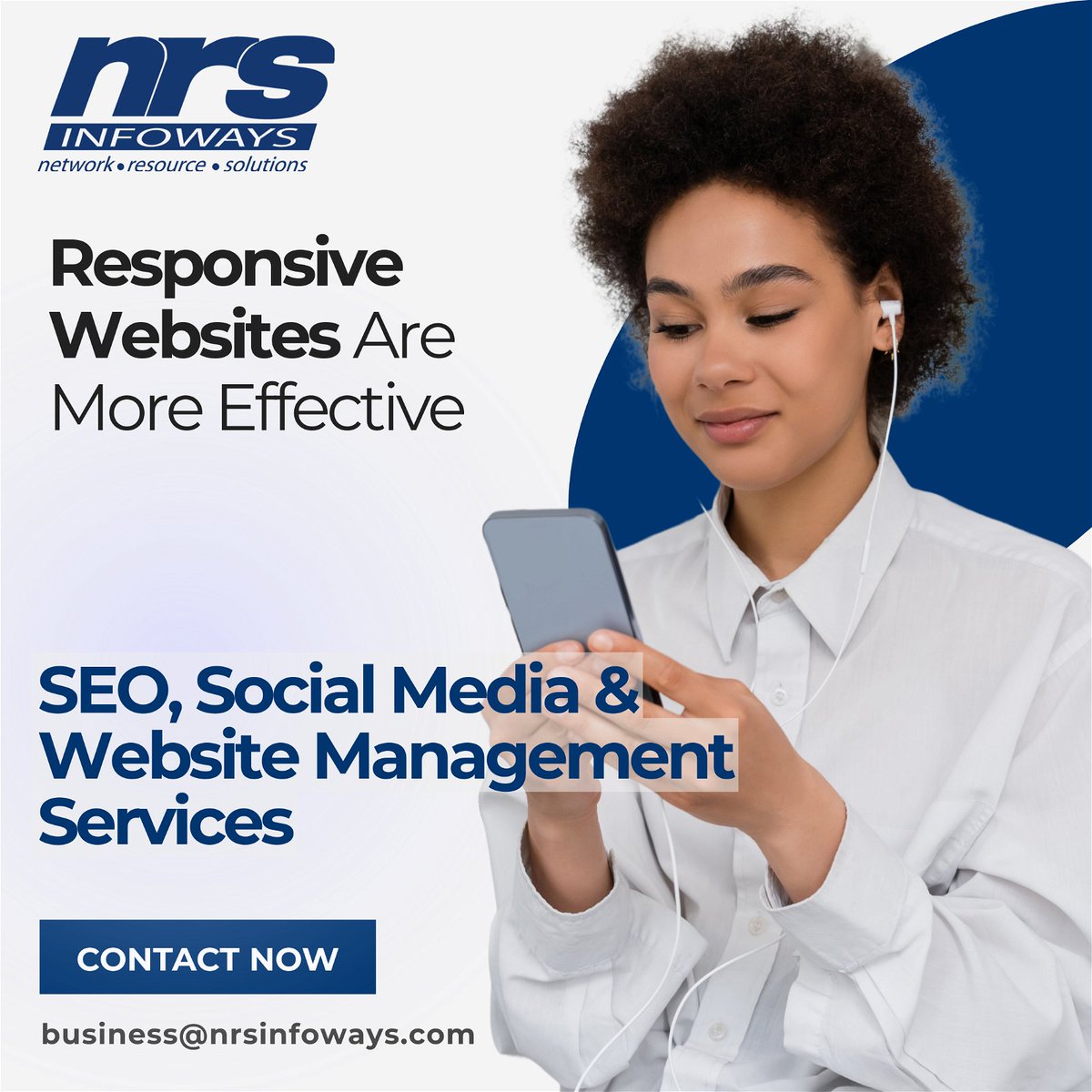 Responsive Websites Are More Effective

A website should function efficiently on all devices and screen sizes. Users have a low tolerance for slow or glitchy sites.

We can help
Lets discuss business@nrsinfoways.com
#responsivewebsites #userexperience #webdesign #seo #nrsinfoways