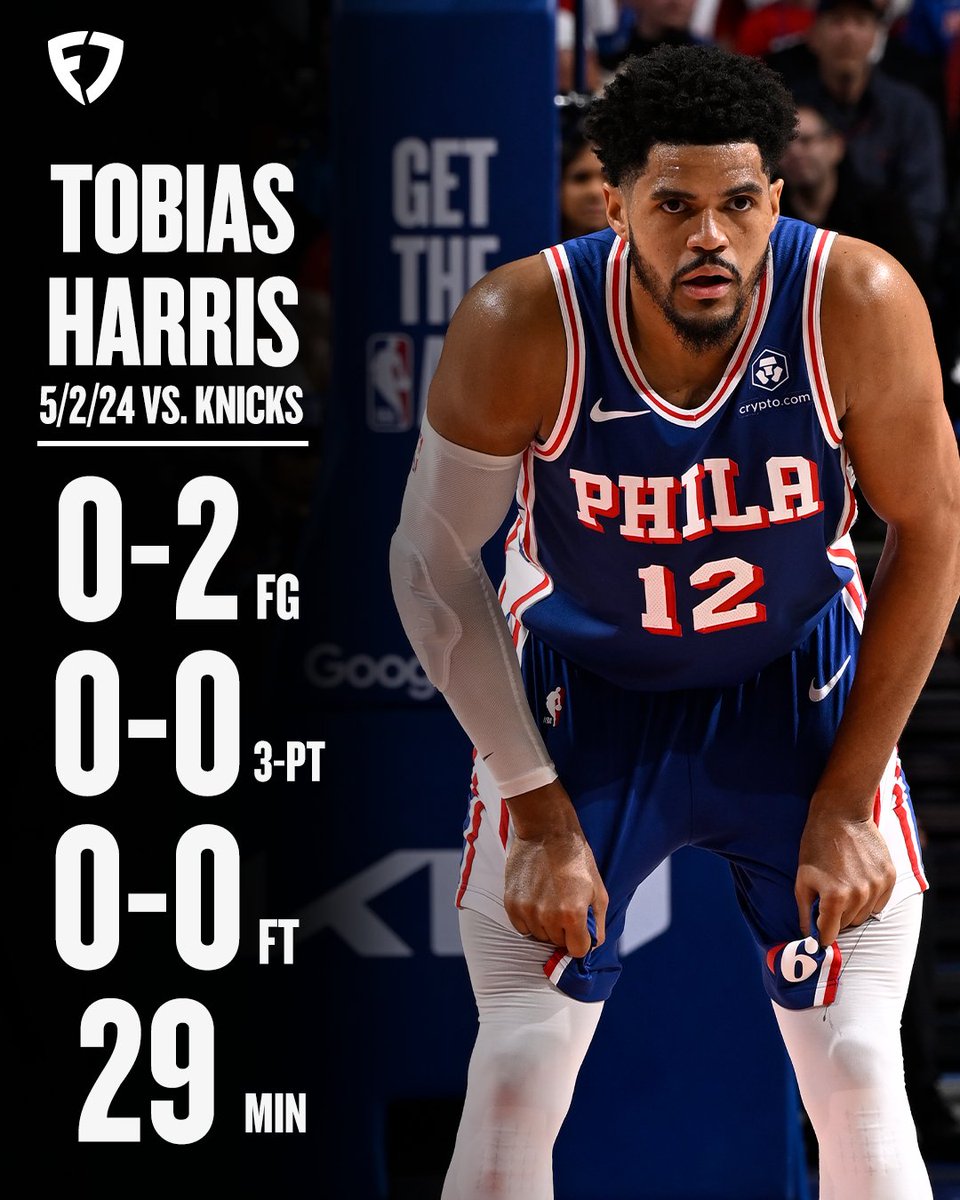 Tobias Harris got his cardio in tonight that's for sure 🔥

#ForTheLoveOfPhilly | #NBAPlayoffs