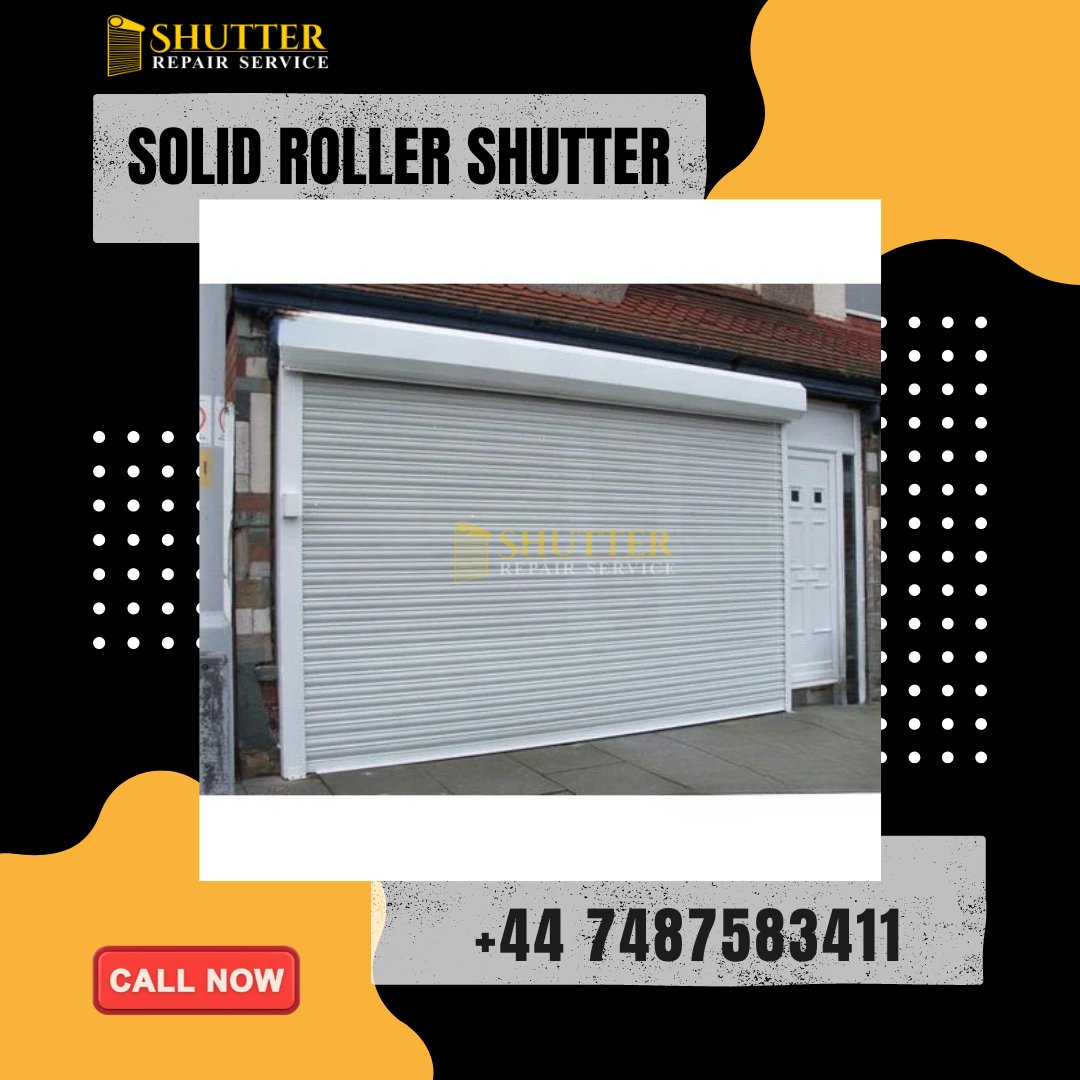 👉Upgrade your security with our Solid Roller Shutters! Durable, sleek, and reliable, they provide peace of mind for your home or business. Say goodbye to worries and hello to safety!🚪💪  
#SecuritySolutions #RollerShutters
👉shutterrepairservice.co.uk/solid-roller-s…