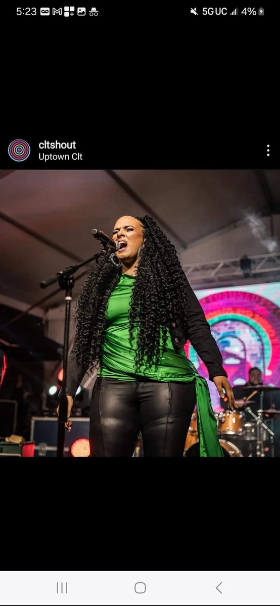 Woww this memory just popped up. First time last year closing out a festival. One of the greatest moments in my career so far💜🤗🙏 I will always be grateful for this moment. Thank you, Auntie, for making my shirt in 20 LOL! #Unitedmasters #ALLY #CltSHOUT