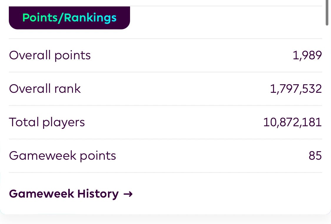 FPdeviL's tweet image. #FPL #GW35 85 points! 🍾 

Lucky with Gusto not playing as got Senesi off my bench. 

My highest ranked GW this season. 

1989 total
1.8m OR