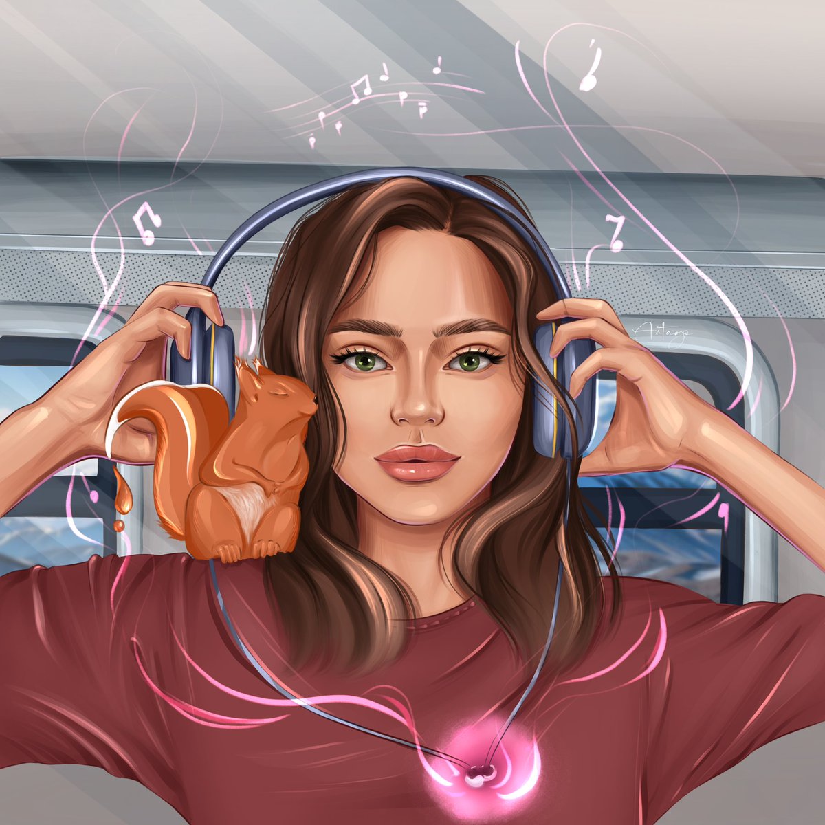 𝐍𝐄𝐖 𝐃𝐑𝐎𝐏

Music in the heart ♥️ 

Kira and Bunny are travelling, and they are lucky that the music of their hearts warms them on the way, it motivates them to realise their potential. Soon they arrive at their station to continue their journey to their dream 

1/1  120xtz