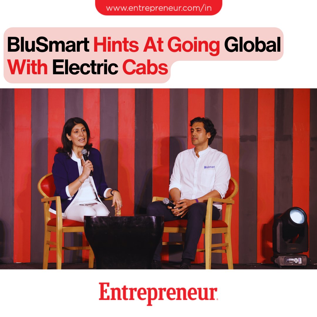 BluSmart Hints At Going Global With Electric Cabs

Read: ow.ly/TVlJ50Rvl0p    

#SmartMobility #GreenTech #FutureOfMobility #EVInfrastructure #BluSmartEV #SustainableTransportation