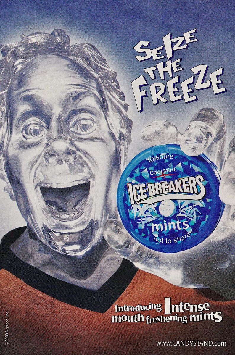 In 2000, Ice Breakers mints were introduced