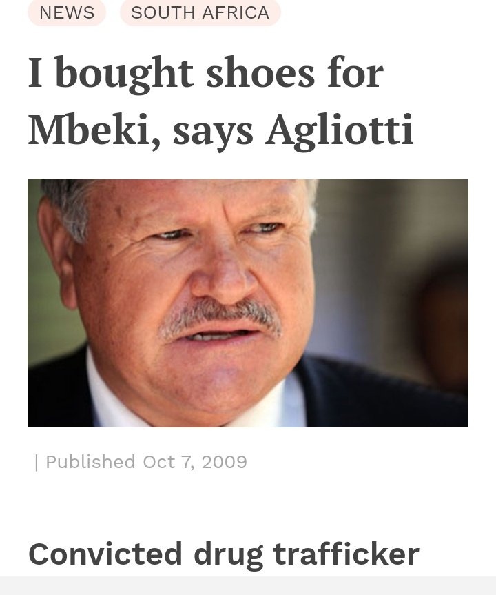 [BREAKING NEWS] JACKY SILEBI AND THABO MBEKI WERE GANGSTERS, CRIMINALS WERE SPONSORING MBEKI WITH BLOOD SHOES.