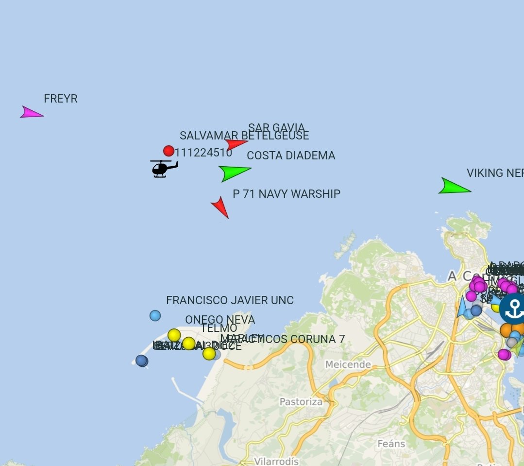 #Coruña | Parece que ya está todo preparado para el comienzo del ejercicio MARSEC-24 de seguridade marítima.

Se trata de un simulacro de ataque terrorista a bordo de un crucero y movilización de los cuerpos de seguridad y emergencias en tierra, mar y aire.