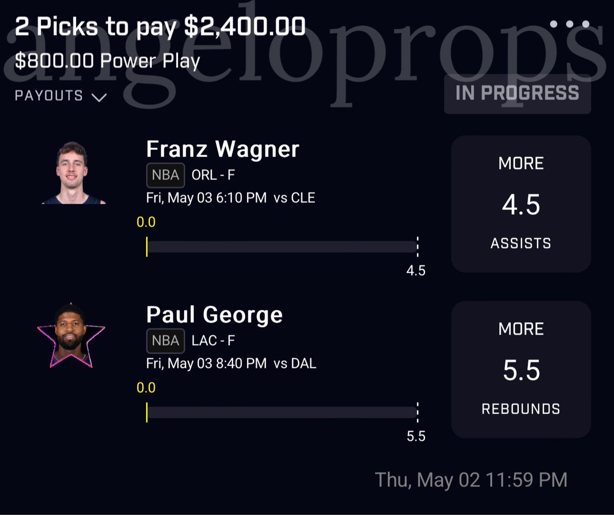 🌙🦉 NBA Night Owl if this parlay cashes I will cashapp one person that likes this tweet $250. Must like to enter good luck 🤝 

#Nba #PrizePicks