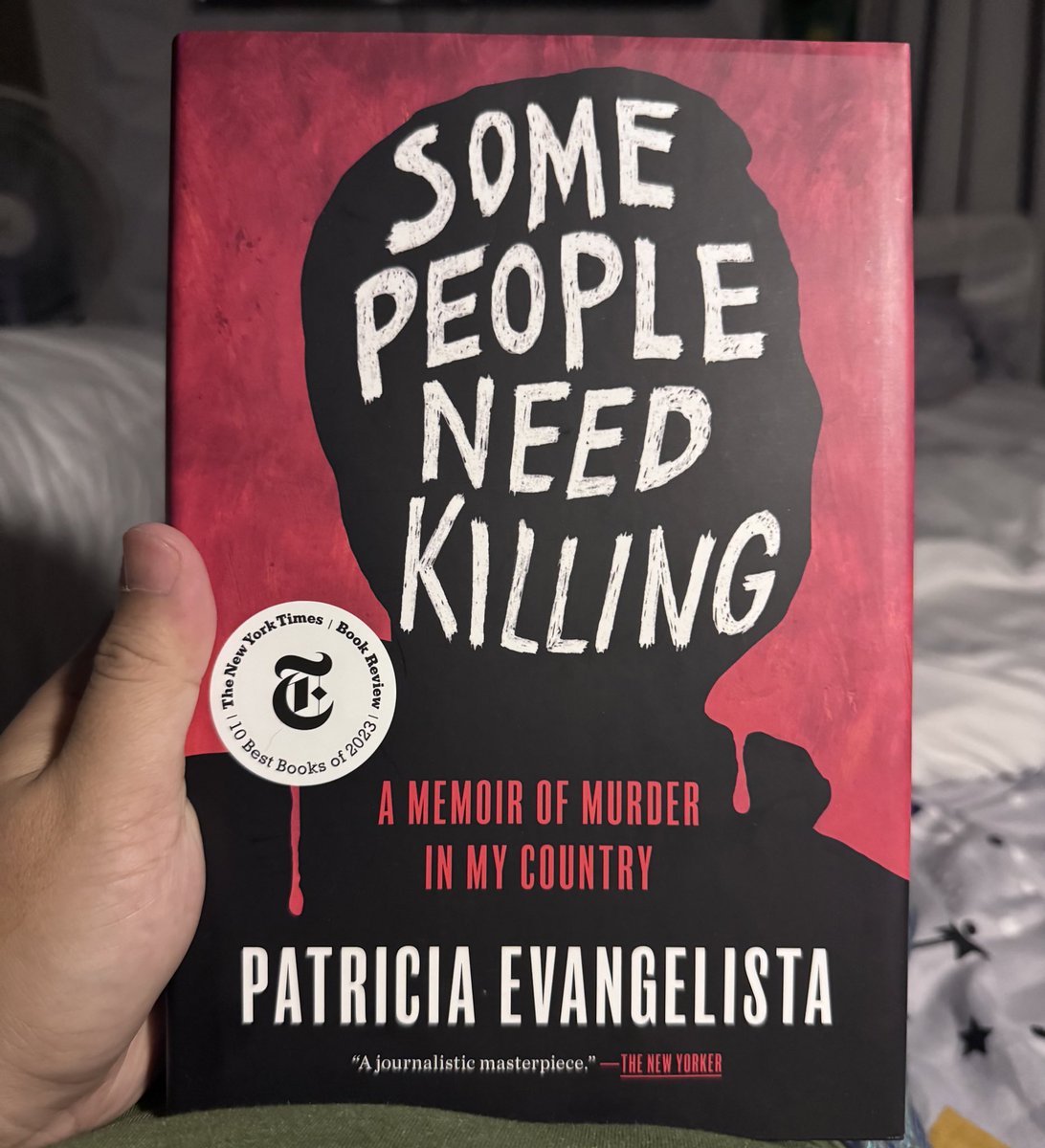 Grabe ka @patevangelista! 

I'm only on pages 6-8 and I'm already getting chills. I can't imagine how a man can kill the parents in front of their children. It's heartbreaking. #SomePeopleNeedKilling #SadTimes