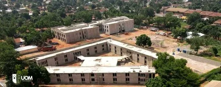 Université officiel de Mbuji-Mayi , évolution des travaux