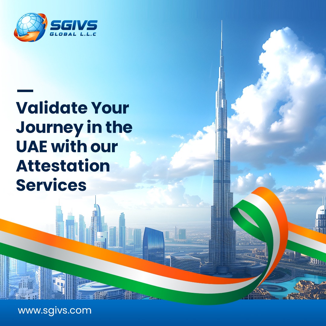 Starting a new chapter in the UAE?  Make sure your Indian documents are attested and valid. We’re here to help!

sgivs.com

#SGIVSGlobalDubai #IVSGlobalAbuDhabi #UAEExpats #IndianInUAE #AttestationServices #TrustSGIVS #DocumentAttestation #CertificateAttestation