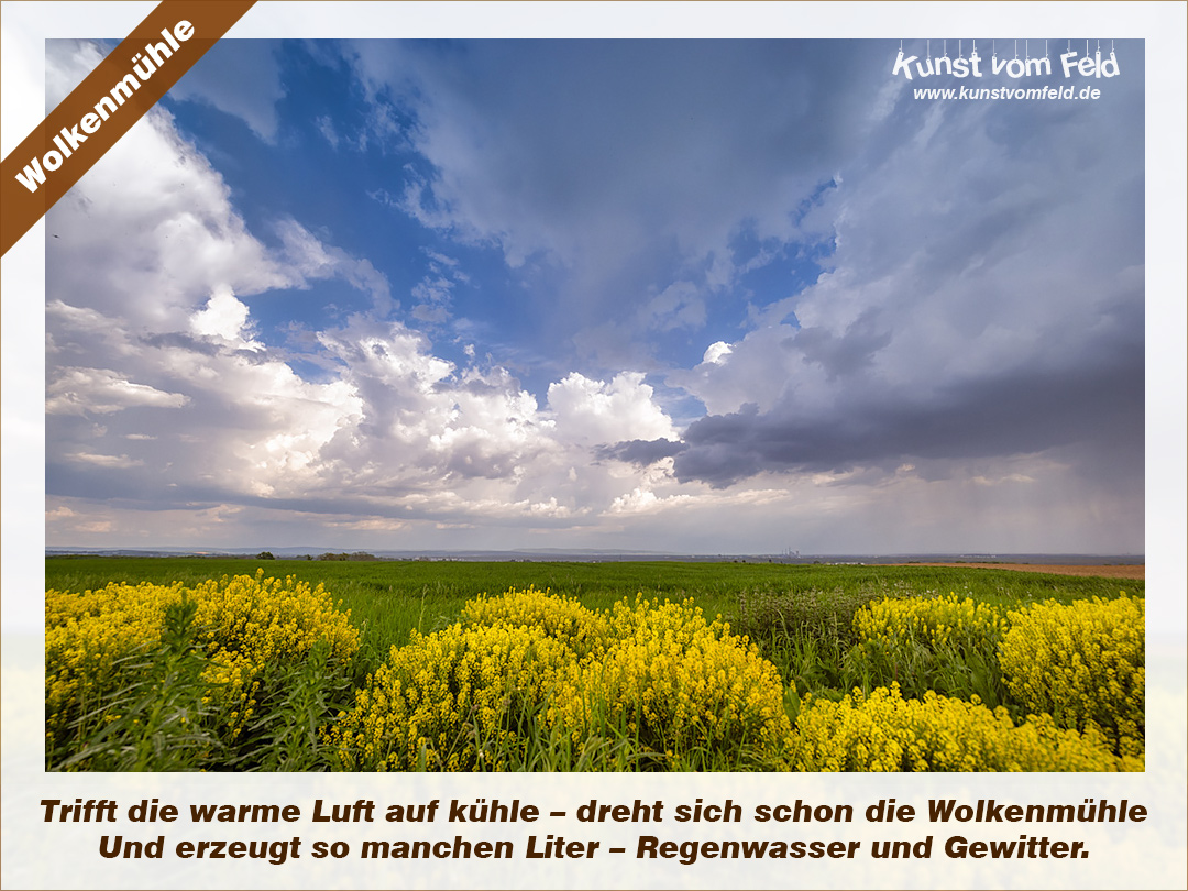 Wolkenmühle - #kunstvomfeld #wetter #gewitter #landschaft #landscape #hanau #hessen #farben