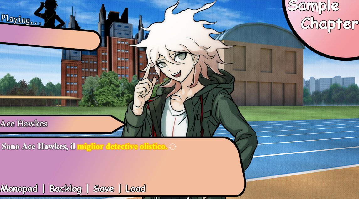 'I'm Ace Hawkes, the ultimate holistic detective.'

...no, you're nagito komaeda from danganronpa 2