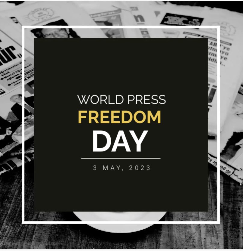 Hearty greetings to all the journalists who are working day in day out to ensure transparency & accountability, creating an informed society and shaping public opinions as being the Fourth Pillar of Democracy on World Press Freedom Day.