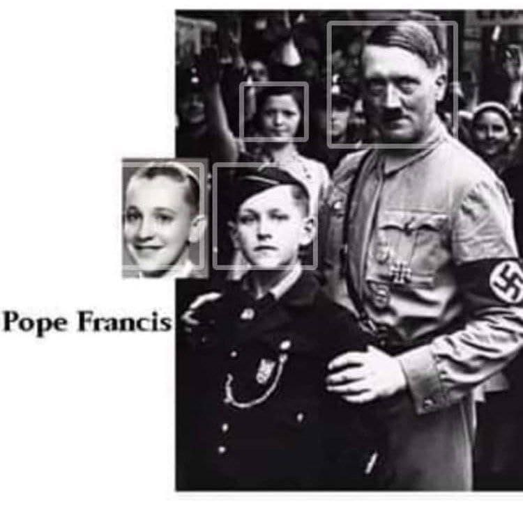 PROJECT LEBENSBORN THE NAZIS HAD THEIR OWN BREEDING PROGRAM... POPE FRANCIS AS ALL OTHER 'WORLD LEADERS' ARE FROM THIS BREEDING PROGRAM.. MERKEL, OBAMA, THERESA MAY, ETC ETC.. YOU NAME IT / THEM... YOU FINALLY GOT IT AS YOU ARE ABLE TO CONNECT THE DOTS, RIGHT? DO YOUR…