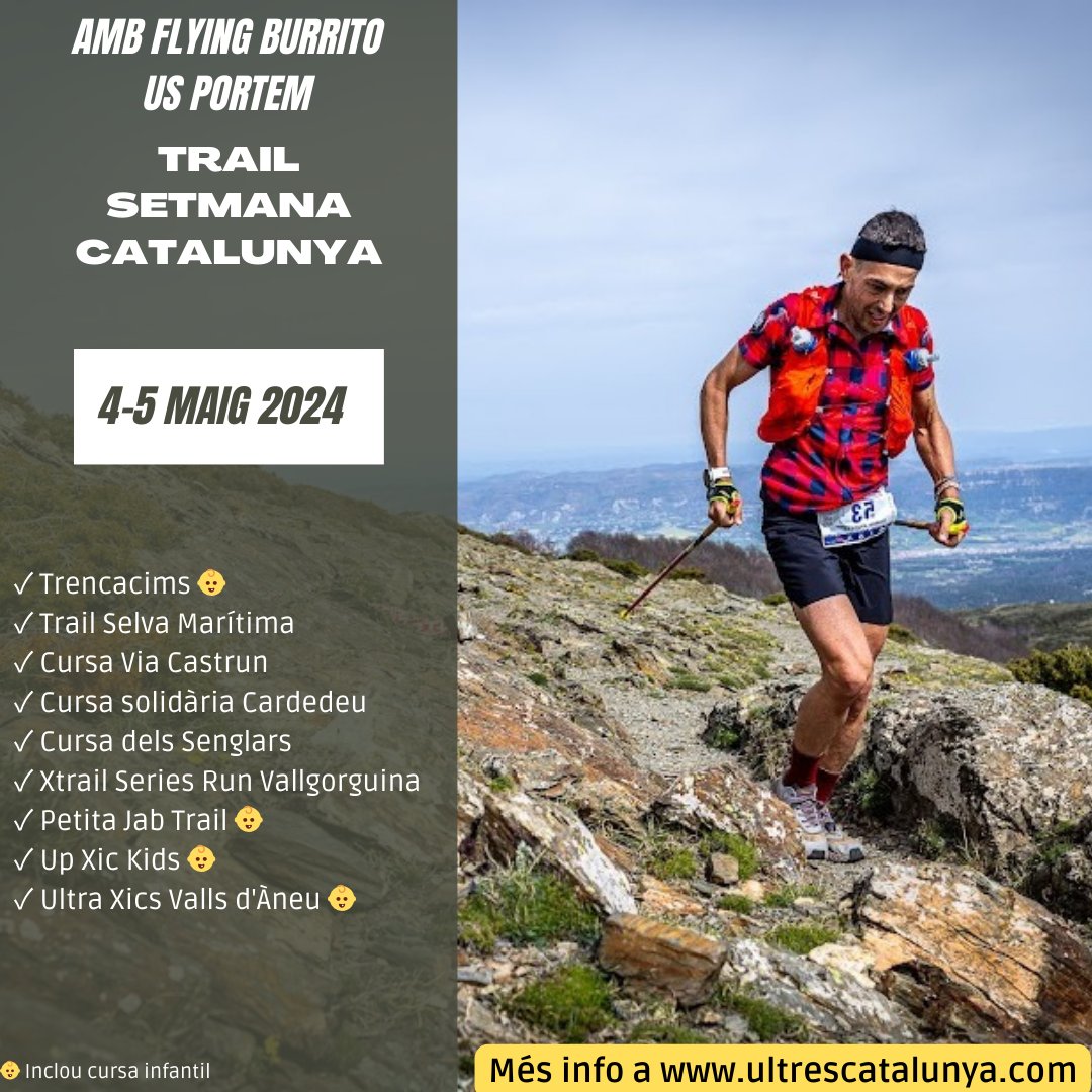 🗓️ AGENDA | Les curses per muntanya del proper cap de setmana
🏃🏃‍♀️⛰️

El calendari ens proposa 9️⃣ curses arreu de Catalunya

On participareu? 

➕INFO ➡️ bit.ly/3QaoDcn
