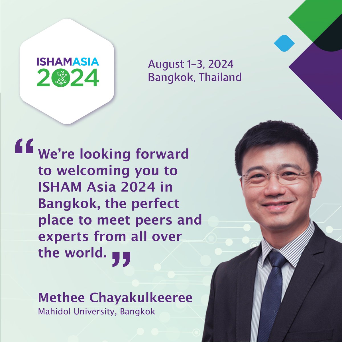 See what AFWG’s Methee Chayakulkeeree has to say about the #ISHAMAsia Congress—Advances in Medical Mycology from Laboratory to Clinic! Register now: bit.ly/4bjo8pt. #medicalmycology #thinkfungus #infectiousdiseases #microbiology
