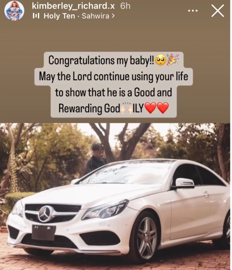 Holy ten bought his producer a new mercedes benz. He also bought Magz, his wife and many more some cars. Holy ten is only 25 and Shadhaya is 35 and he bought his new toyota car yesterday . It seems Shadhaya is wise than Holy ten, why is it wise people are slow to progress?