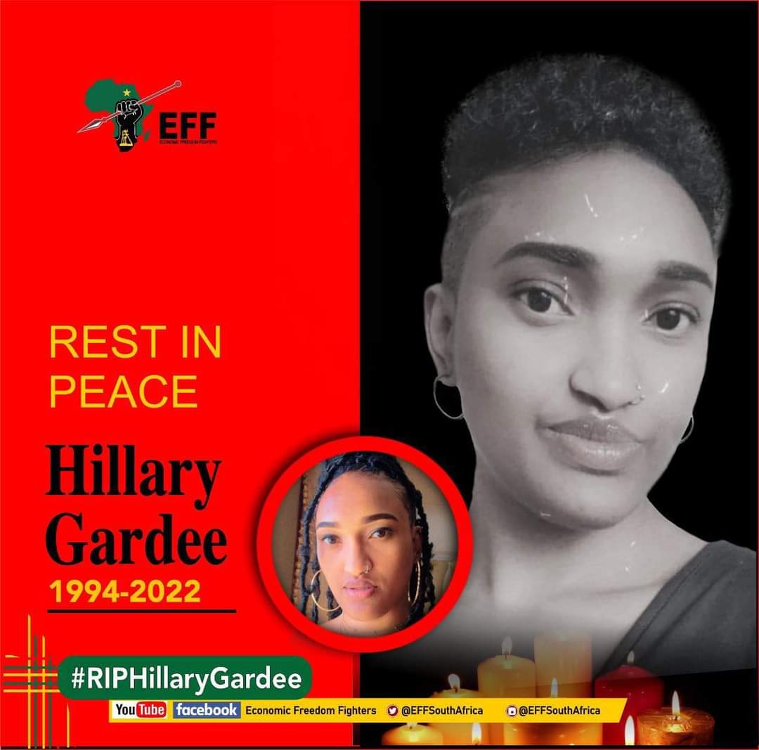 We found her body on this day, 3 May. She had been missing since 29 April 2022.  Still very hopeful to find her alive, that call came, 'Stopn the search & rescue mission. It's done come here, Boetie*. I knew it was over.. the 5 agonizing days of our lives in the family ..