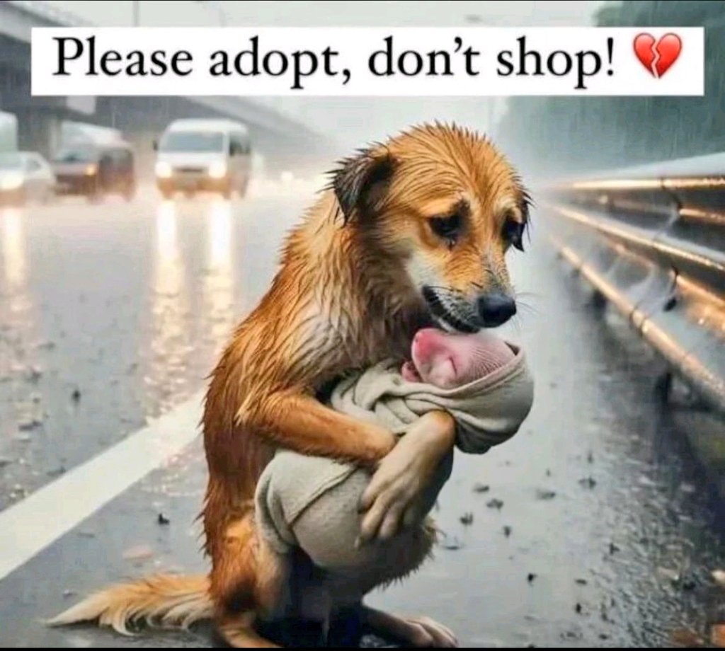 Please don't shop

#AdoptDontShop