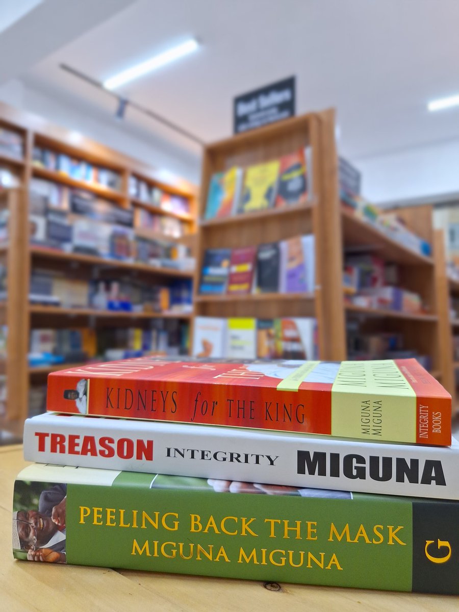 Miguna Miguna’s visits @NuriaStore tomorrow May 4th, 2024! 11AM-2:30PM.

General Dr. @MigunaMiguna will be signing his best works: Treason, Kidneys for the King, and Peeling Back the Mask. Don't miss this exclusive opportunity!

Get a copy here ahead of his visit:…