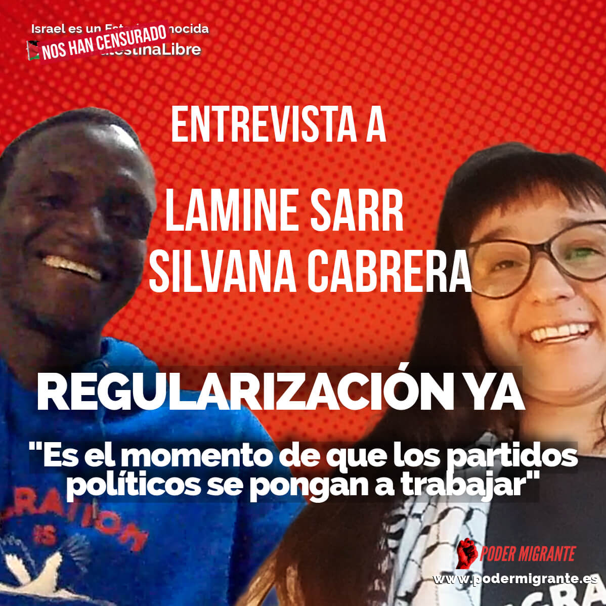 💔 La lucha ciudadana es clave para lograr la regularización. ¿Te unirás a la lucha por la justicia social? Lee esta entrevista con portavoces de #RegularizacionYa para saber más. #LuchaCiudadana #IniciativaLegislativaPopular

podermigrante.es/2024/05/01/ent…