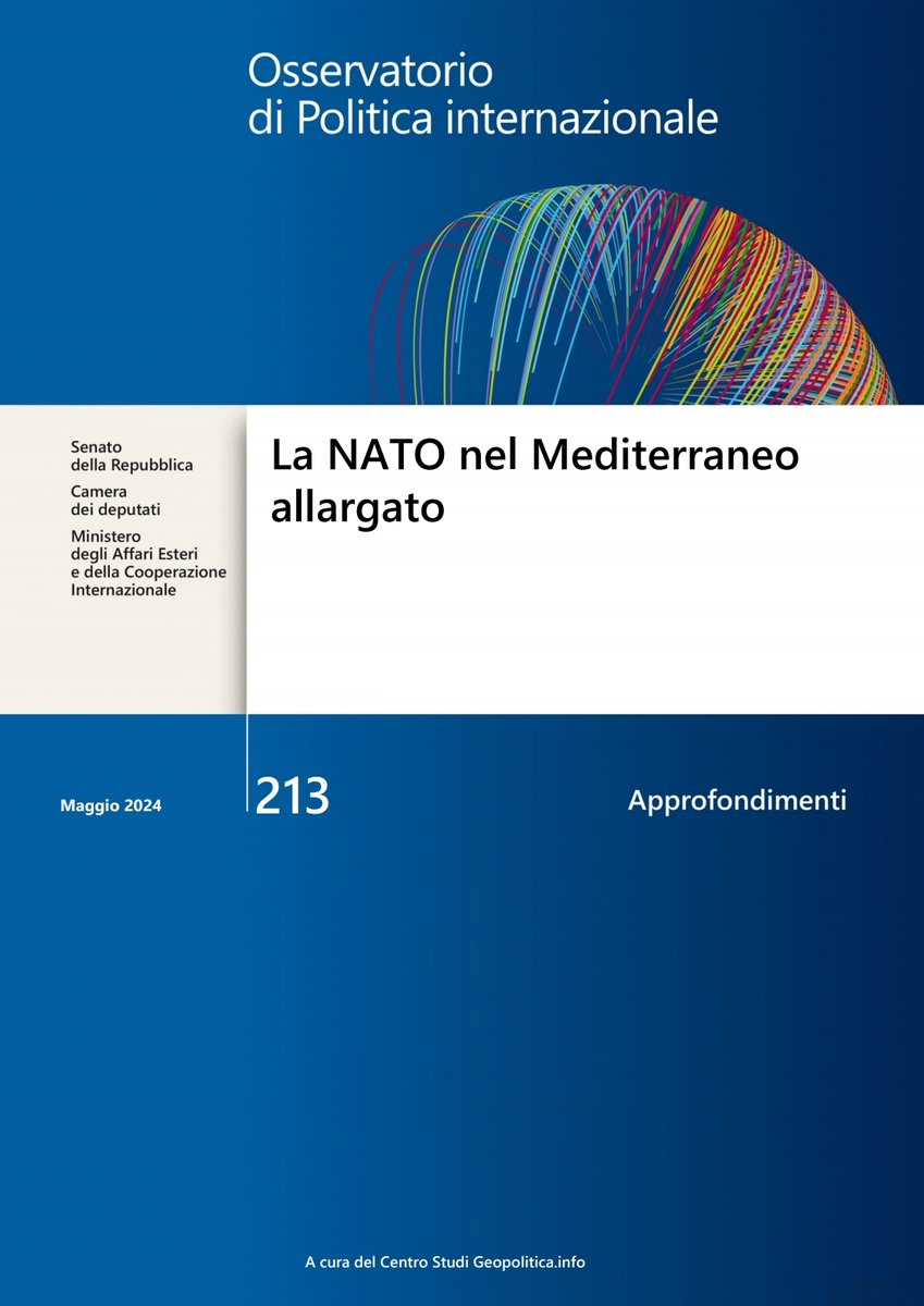 🔴Finally out! 🇮🇹La NATO nel Mediterraneo allargato 🖊️Nuovo Approfondimento del @Geopoliticainfo per l'Osservatorio di Politica Internazionale di @SenatoStampa @Montecitorio @ItalyMFA ➡️parlamento.it/osservatorioin…