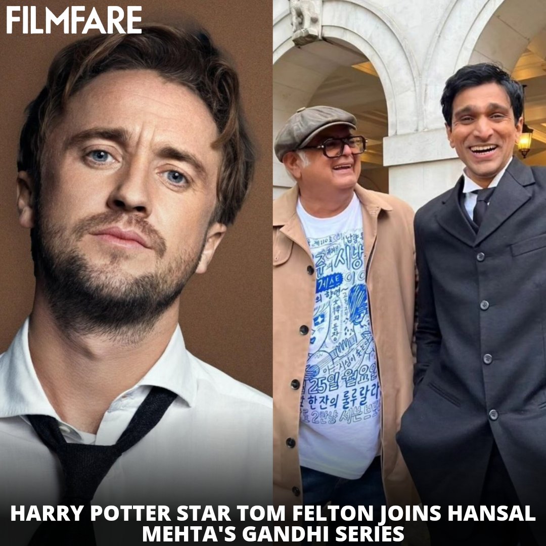 This is not a drill!📢 #HarryPotter star #TomFelton has joined the cast of #HansalMehta's #Gandhi series starring #PratikGandhi. He will reportedly play Gandhi's friend from London.