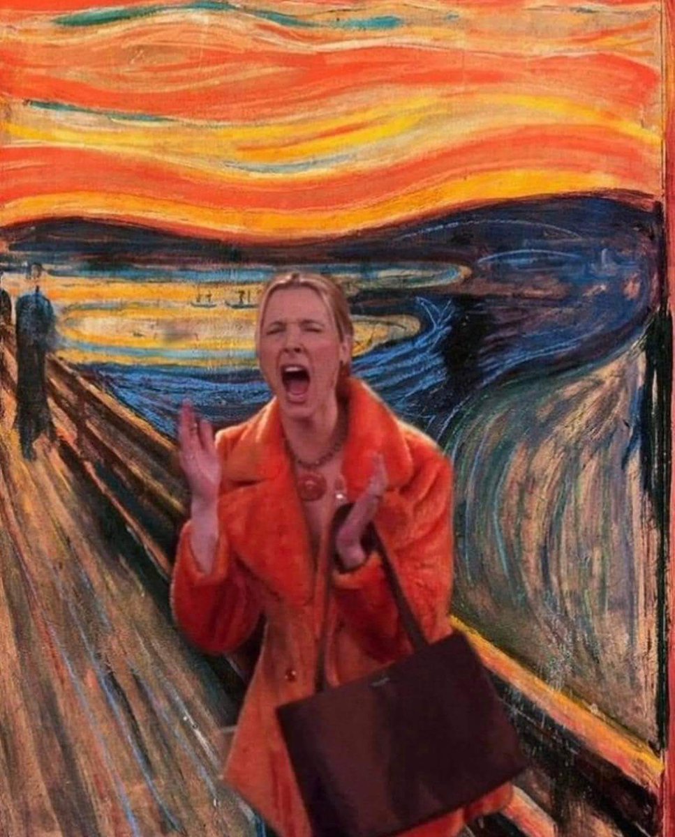 My eyes! #thescream #friends