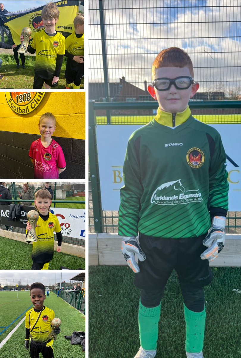 Congratulations to current U8’s Archie, Bentley, Elliot, Miracle & Thomas who have been selected to play for Rotherham Schools Select FA next season after two weeks of trials. Huge honour for them, and everyone at Dinnington Town is proud of you 👏🏻 Go smash it 💪🏻 🟡⚫️