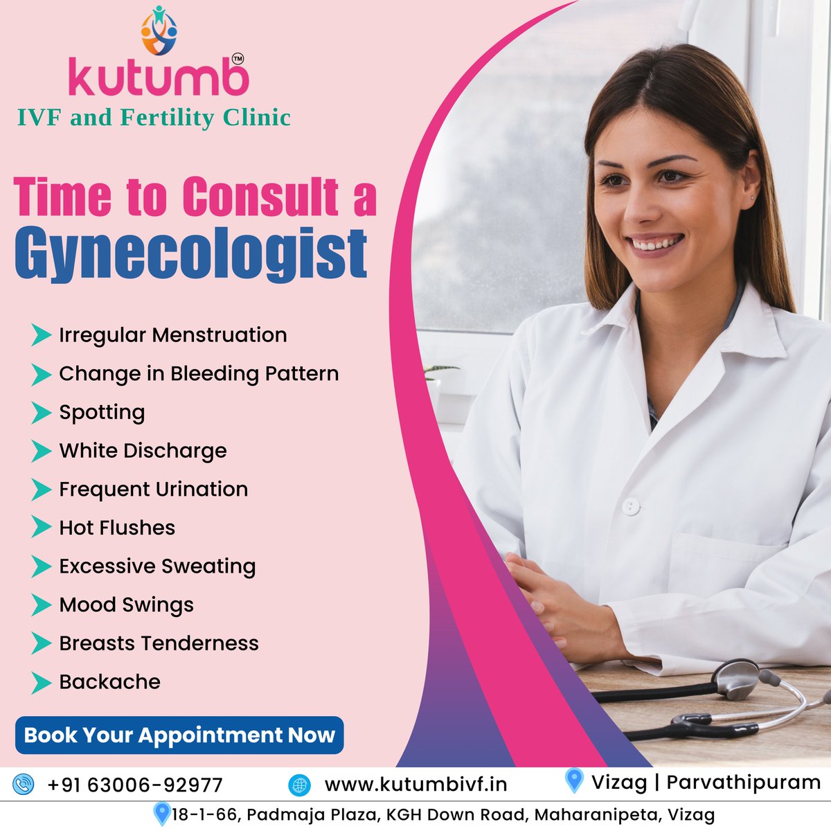 Our expert gynecologists are here to address your concerns and guide you towards optimal health. 
Contact our expert now: +916300692977
#GYNAECOLOGIST #Gynaecology #pregnancy #parenthood #ivf #ivfcost #testtubebaby #testtubebabycentre #ivftreatment #ivftreatmentprocess #ivfclinic