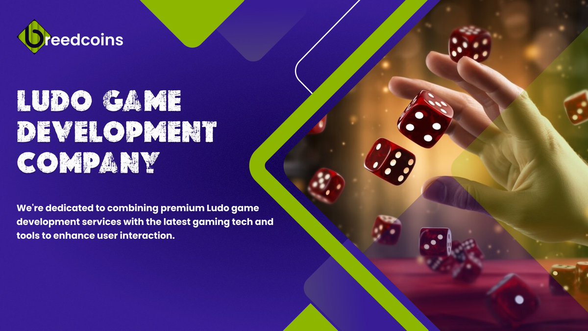 From cross-platform compatibility to multiplayer modes, we deliver customized solutions tailored to your target audience.

To Know more>>> breedcoins.com/ludo-game-deve…

#LudoGame #ClassicGameReinvented #BoardGameFun #NostalgicGaming #FamilyGameNight #MultiplayerMadness #DigitalLudo