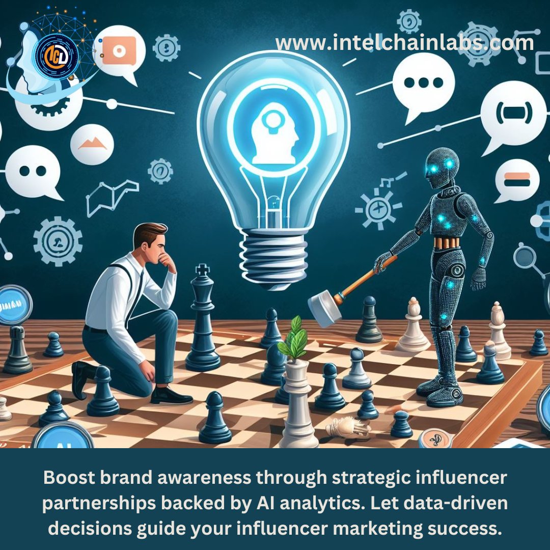Boost brand awareness through strategic influencer partnerships backed by AI analytics. Let data-driven decisions guide your influencer marketing success.
🔗 Learn more:intelchainlabs.com/services/digi-…
#BrandAwareness #AIAnalytics #InfluencerPartnerships #DataDriven #Success