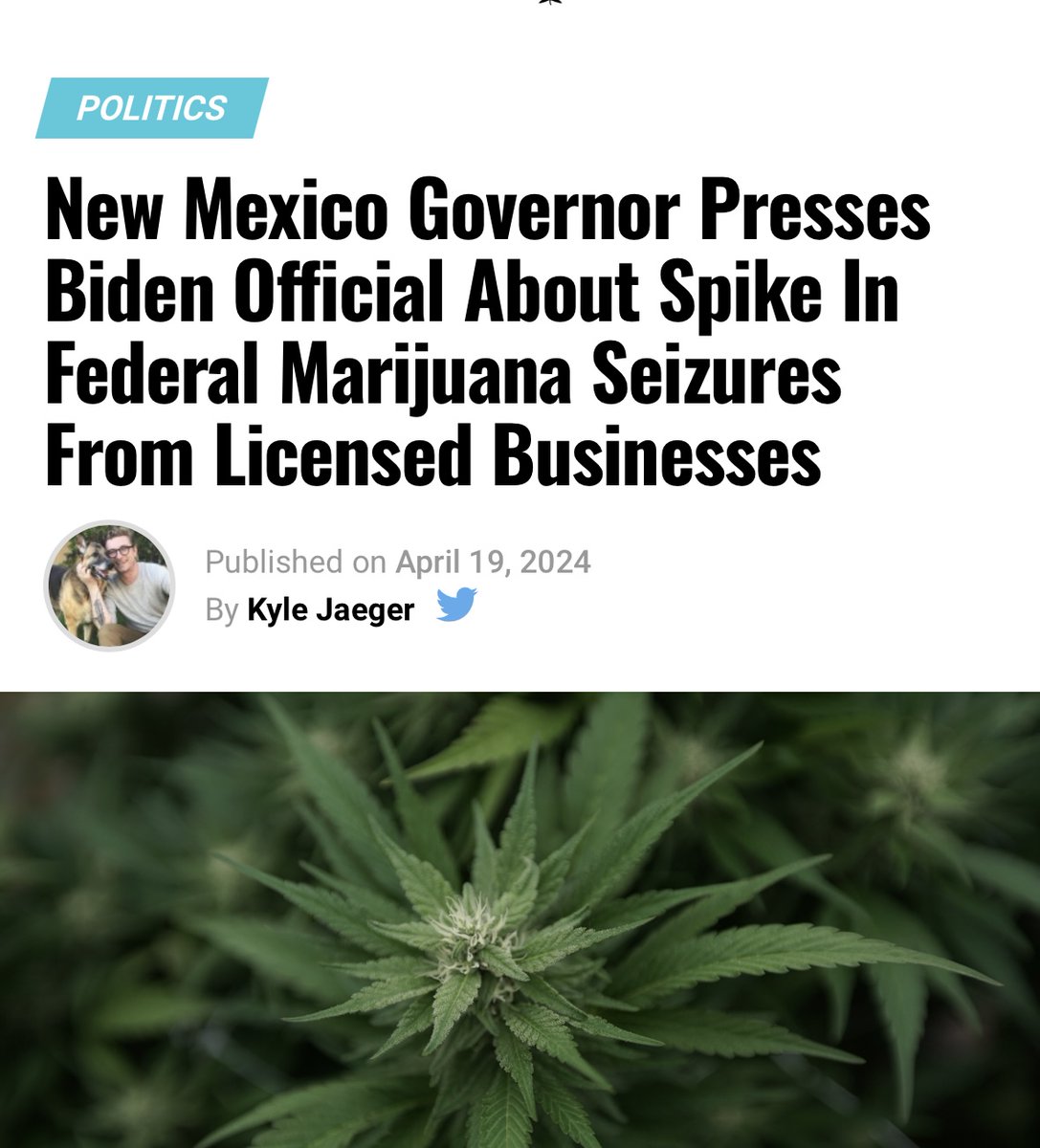 While we're all focused on other issues, Biden's suddenly started quietly seizing legal cannabis and arresting legal cannabis workers.