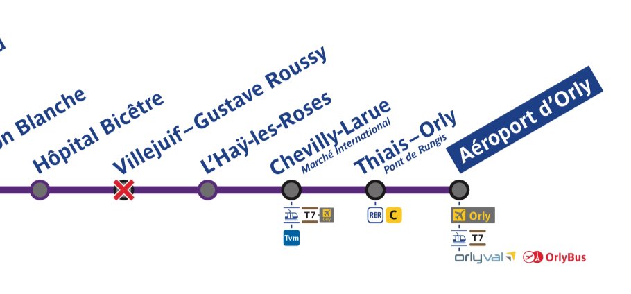 Les prolongements de la ligne Ⓜ️14 seront mis en service le 24 juin 2024

❌ Attention, l’ouverture de la station Villejuif Gustave Roussy est officiellement reportée à courant 2025

❓En cause, la gestion des flux dans une station de correspondances Ⓜ️14/Ⓜ️15 en travaux