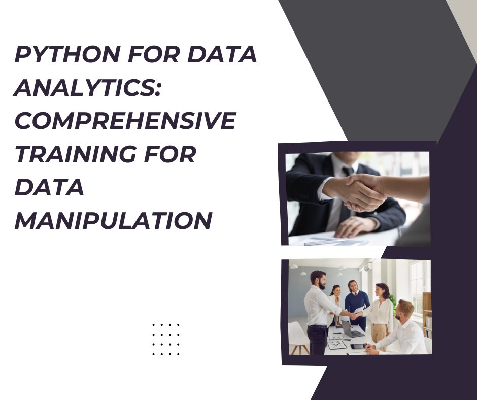 Python for Data Analytics: Comprehensive Training for Data Manipulation
.
Also read: highweber.com/education/pyth…
.
#dataanalytics #datascience #data #machinelearning #bigdata #datascientist #datavisualization #artificialintelligence #python #analytics