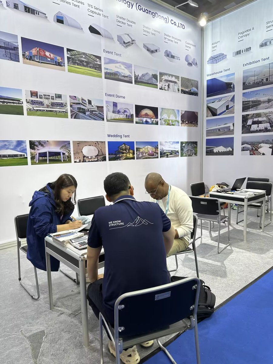 Explore the future of outdoor spaces with #ShelterStructures at the #CantonFair! Connect with us for a consultation and see how we can elevate your events.
Exhibition time: May 1st to May 5th, 2024

Website: shelter-structures.com 
Email：admin@shelter-structures.com