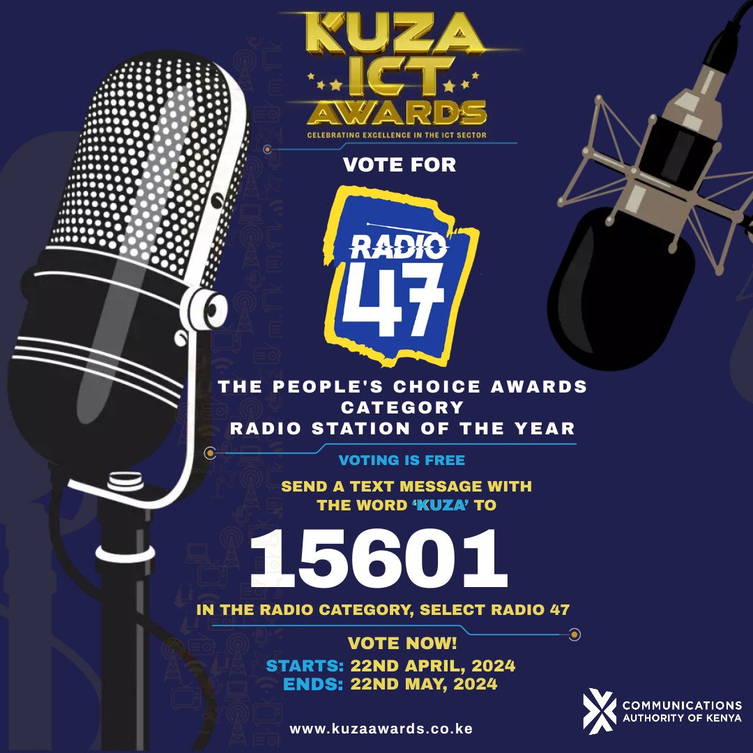 VOTE RADIO 47!!! #MwashumbeNaMwakideu