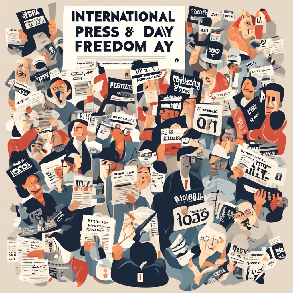 Día internacional de la libertad de prensa hoy 3 de Mayo!!! Y en Ucrania y Gaza, el Día Internacional de la Libertad de Prensa cobra un significado especial, ya que ambos lugares han enfrentado desafíos únicos en cuanto a la libertad de expresión y el trabajo de los periodistas.…