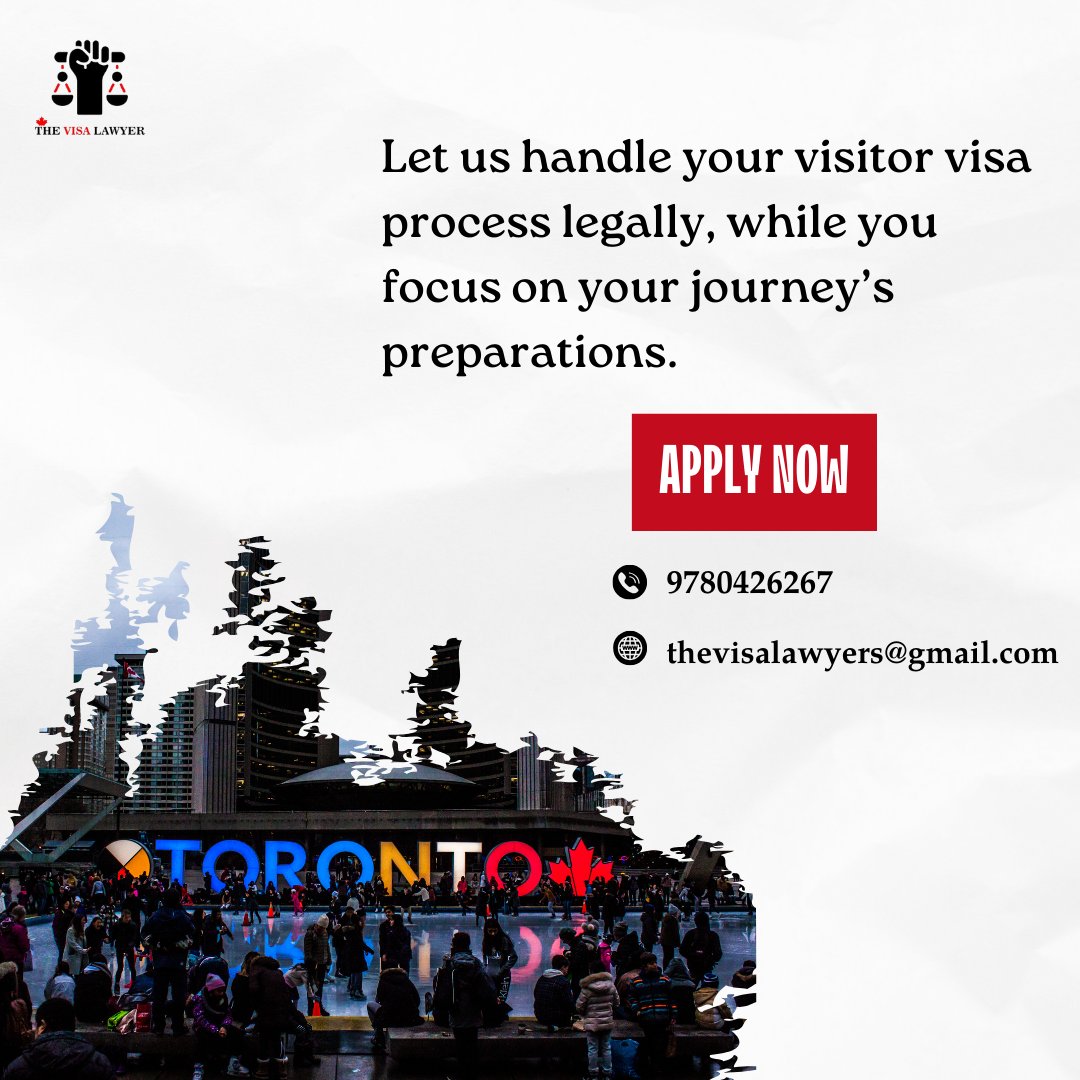 Need help with a Canadian visitor visa? Let us guide you through the process legally.👩🏻‍🎓🤝

📞Phone call: 9780426267
📩Email us: thevisalawyers@gmail.com

#thevisalawyers #immigrationlaw #visalaw #citizenship #migrantrights #legaladvice #borderlaw #immigrantjustice #asylumseekers