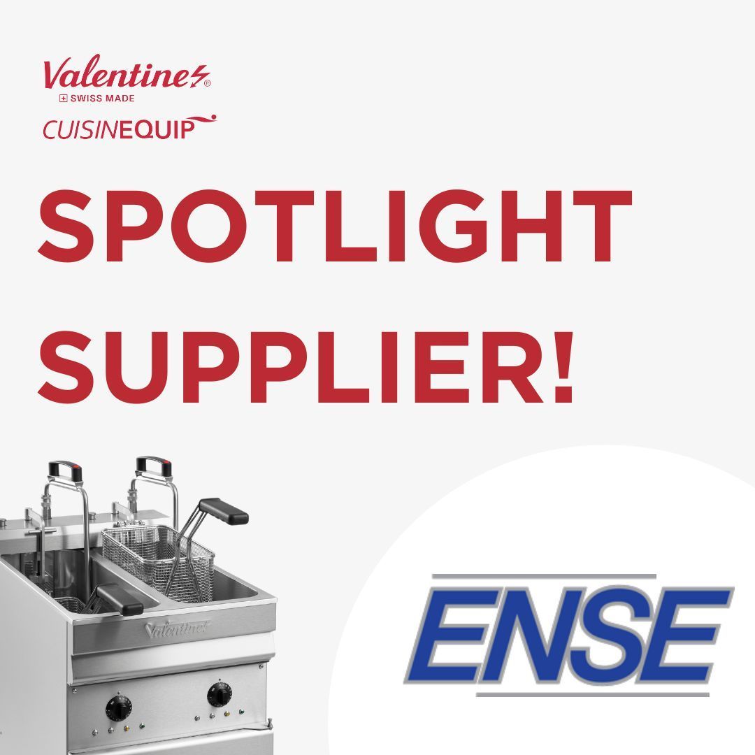 If you're part of the #ENSE LinkedIn group, be sure to join our takeover on Tuesday 14 May where we'll be covering: ✅ Our range of #valentine equipment ✅ The #Vito oil filtration system ✅ Our Locher & Berner equipment ranges ✅ @lightFry_ ✅ #Bottene pasta makers