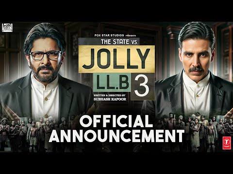 Official Announcement 🔥
Poster 
#ArshadWarsi vs #AkshayKumar𓃵 
Jolly vs jolly🔥
#JollyLLB3 . 
#JollyLLB2 . 
#JollyLLB .