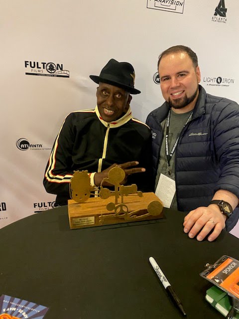 RealBillDuke's tweet photo. Bill Duke on the red carpet and at the #ATLFF screening of his 1992 film #DEEPCOVER. It was followed by an intimate Q&amp;A with Mr. Duke. It was a wonderful night of celebration for a storied actor and director.
#realbillduke #heidibfuller #atlantafilmfestival @syds180turn https://t.co/tYJP6a1Nzw