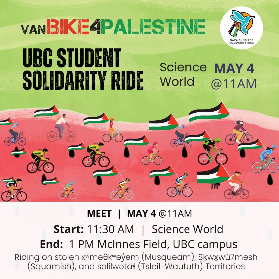 BDS Vancouver/Canada Palestine Association (@bds_vancouver) on Twitter photo 2024-05-03 05:33:39
