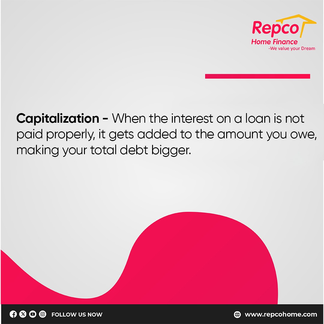 Don't be misled by loan terms! Let's learn together!

#RepcoHome #HomeFinance #homeloan #repco #loan #constructionloan #homeconstructionloan #Loanterminology #capitalization